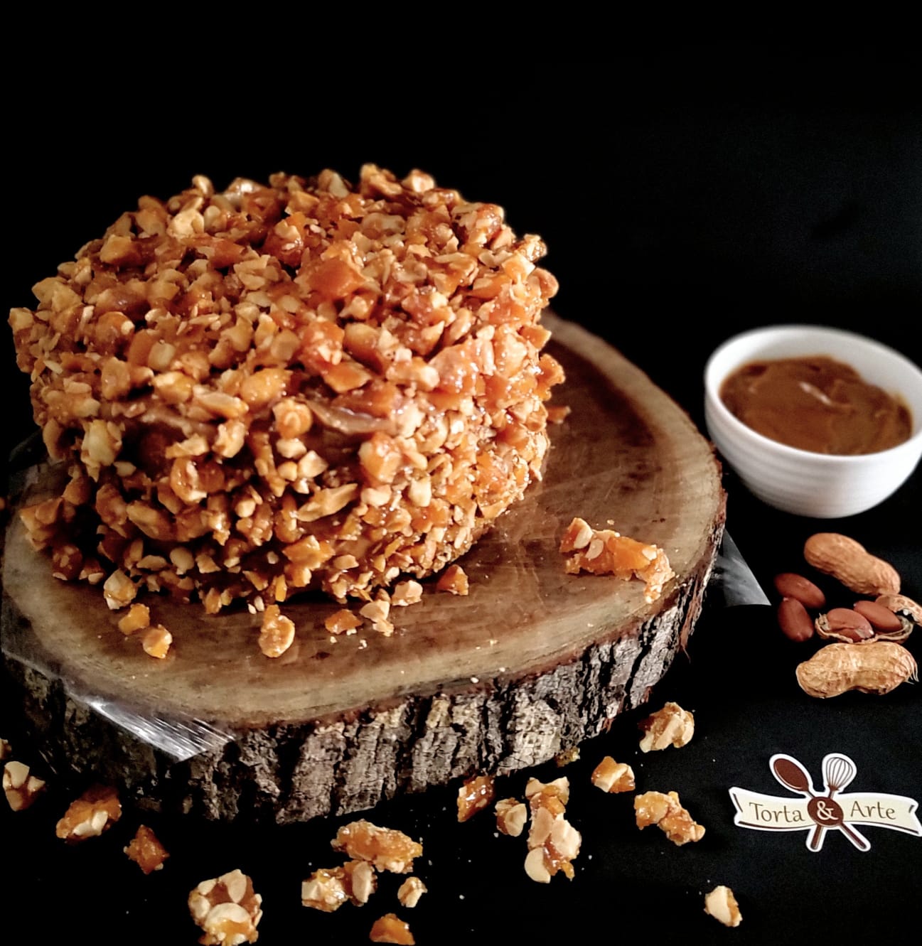 Torta Crocante de Chocolate com Doce de Leite